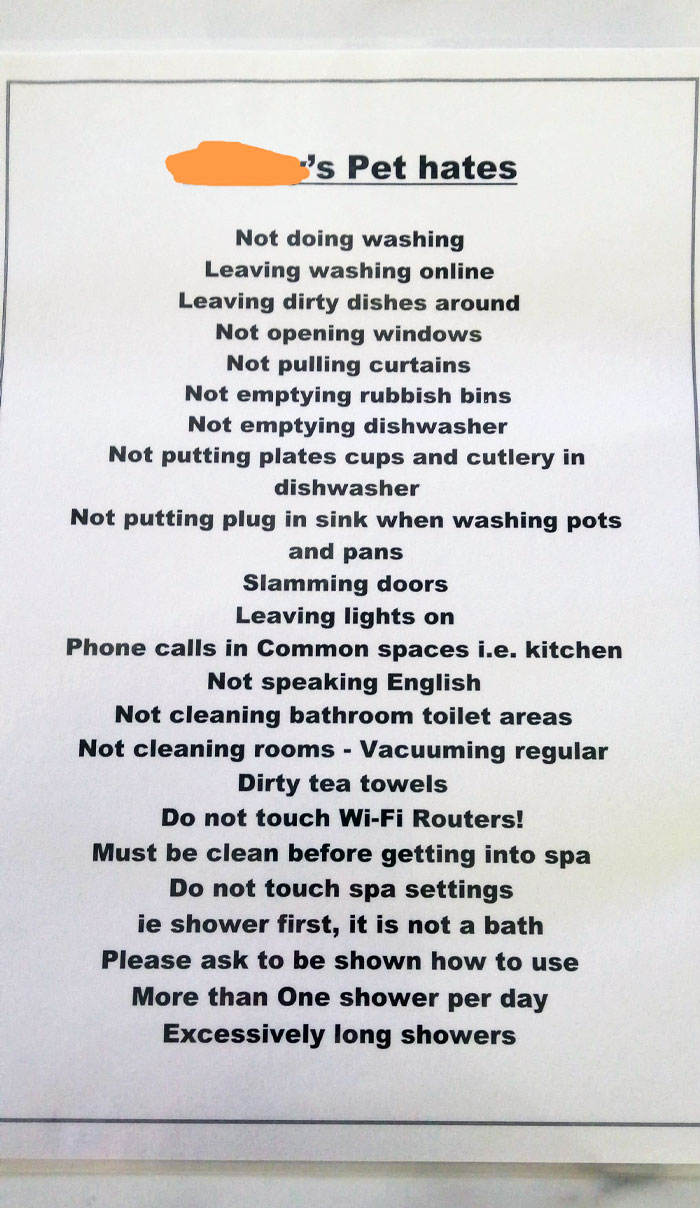 This Was Hung Up In The Kitchen Of A Flat I Lived In For Two Weeks Before I Managed To Escape The Landlords