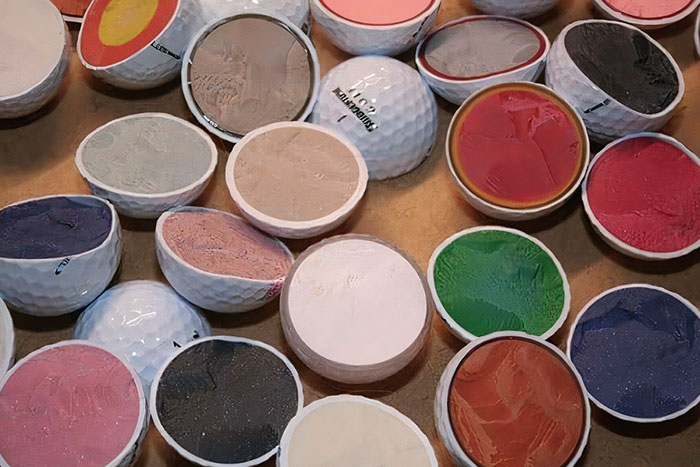 What The Inside Of A Golf Ball Looks Like