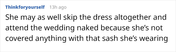 Woman Sparks Anger After Wearing Provocative Gown To Friends’ Wedding Woman Sparks Anger After Wearing Provocative Gown To Friends’ Wedding