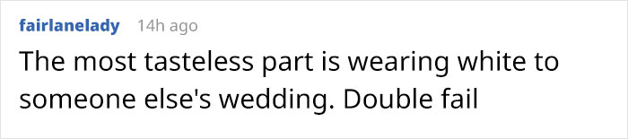 Woman Sparks Anger After Wearing Provocative Gown To Friends’ Wedding Woman Sparks Anger After Wearing Provocative Gown To Friends’ Wedding