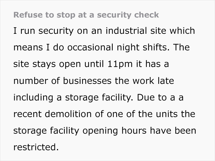 Rude Guy Thinks He Can Ignore Security, Regrets It After Wasting 5.5 Hours Instead Of 30 Seconds Rude Guy Thinks He Can Ignore Security, Regrets It After Wasting 5.5 Hours Instead Of 30 Seconds