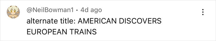 YouTuber Spends $32K For A Luxury Train Ride, But Europeans Aren't Impressed