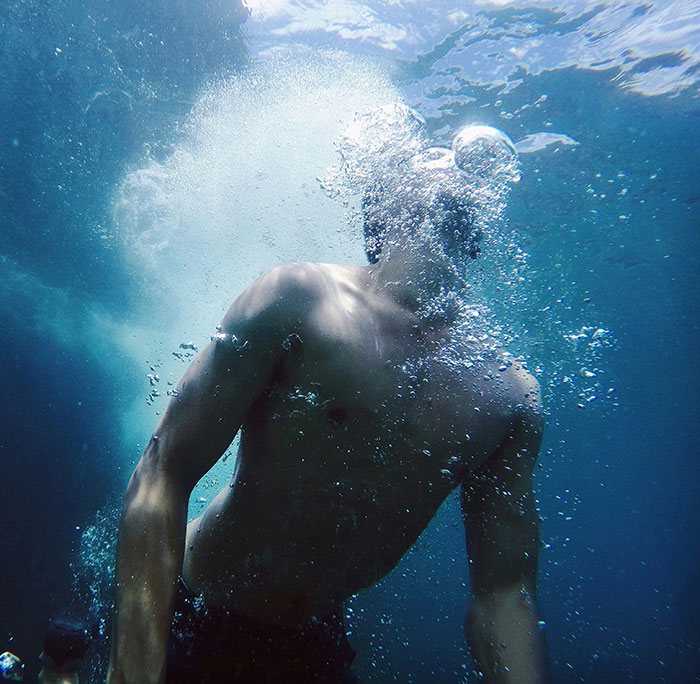 Man Jumps Off Cliff Into Water Hole And Completely Disappears, People Frantically Search For Him