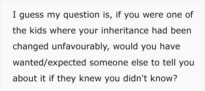 MIL Falls Out With Favorite Child, Changes Will To See That They Get The Least Of All 5 Kids