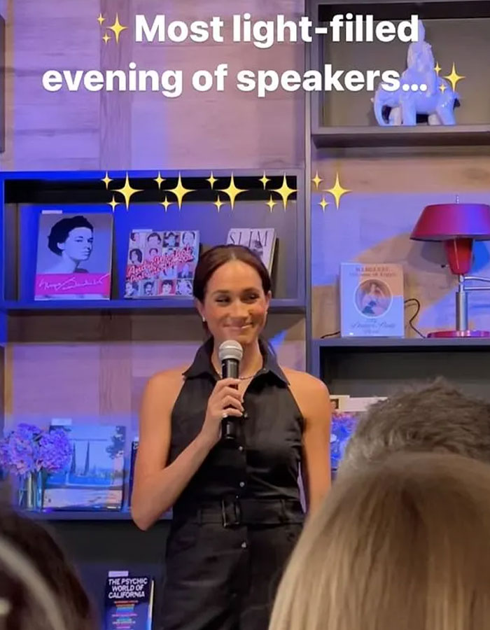 Awkward Moment As Oprah Interrupts Meghan Markle Mid-Speech During Book Store Opening