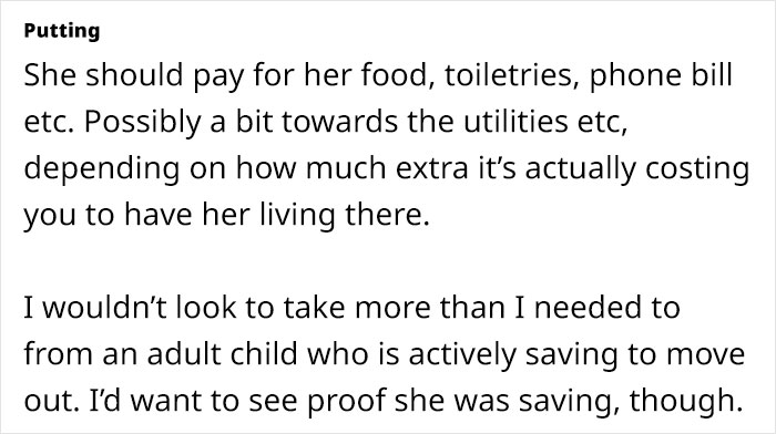 Daughter Turns 18 And Mom No Longer Gets Child Benefits, Decides To Charge Rent Over $500