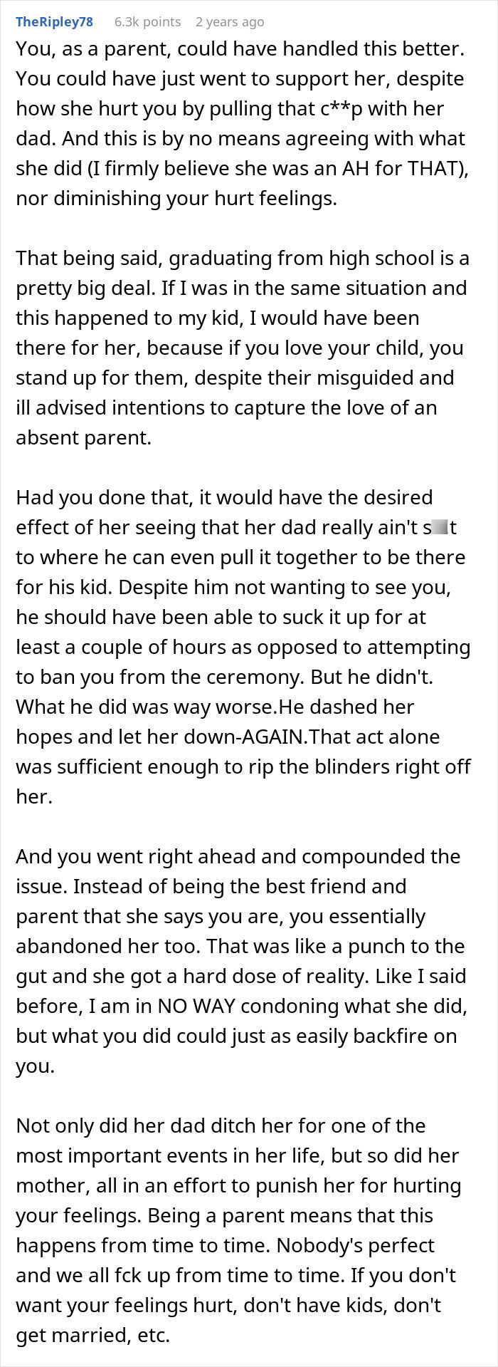Mom Asks If She’s Wrong For Ruining Daughter’s Graduation To Teach Her A Lesson After A Betrayal Mom Asks If She’s Wrong For Ruining Daughter’s Graduation To Teach Her A Lesson After A Betrayal