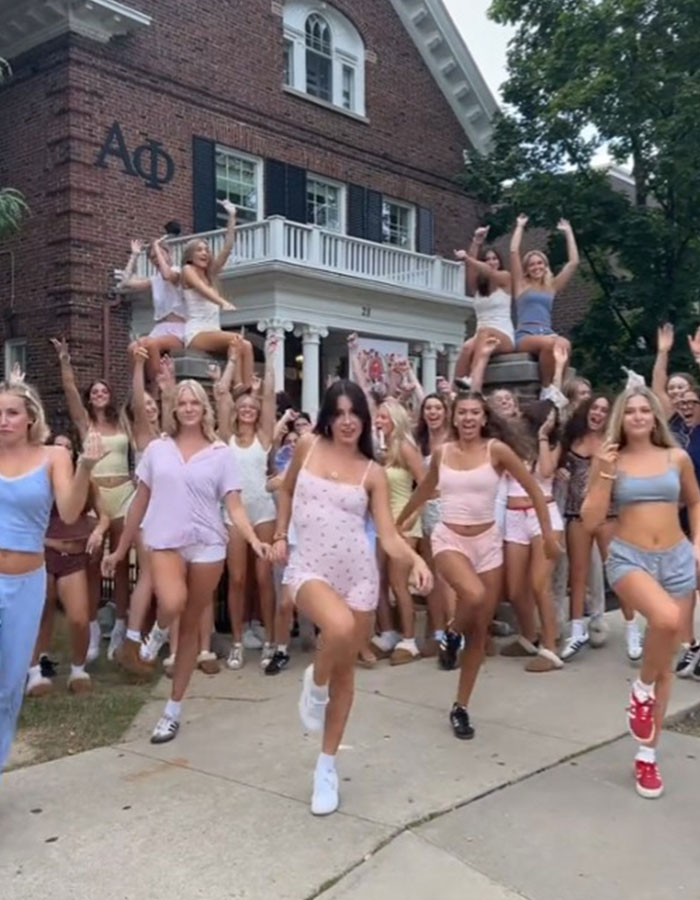 Wisconsin Sorority Breaks The Internet By Dancing To 'Jenny From The Block' In PJs