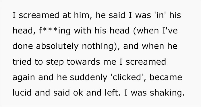 &ldquo;I Was Shaking&rdquo;: Woman Is Shocked Neighbor Broke Down Her Door, Says He "Did Nothing Wrong"