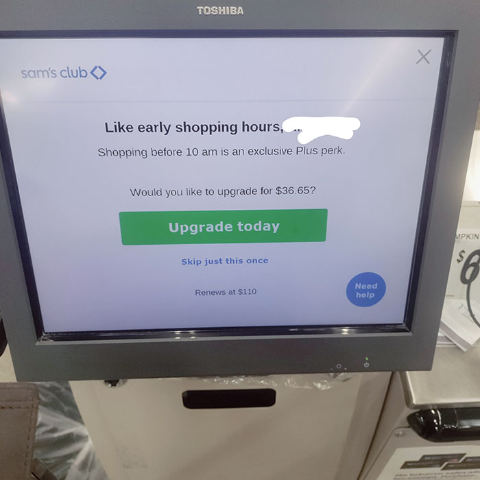 I Was Caught Off Guard By This. I Don't Understand The Point Of This Other Than A Money Grab. I Was Able To "Skip Just This Once" For Free