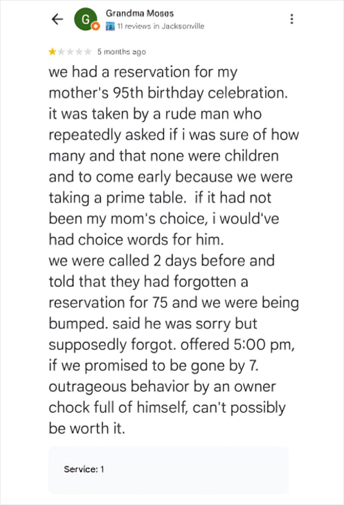 Restaurant’s Over-The-Top Rules Lead To Guest Cancellation, Owner Smugly Responds Restaurant’s Over-The-Top Rules Lead To Guest Cancellation, Owner Smugly Responds