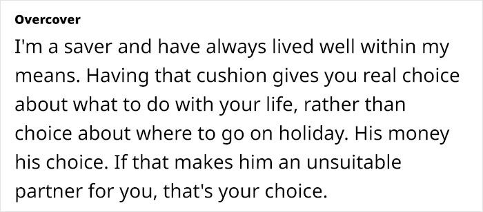 Woman Explains How She's Put Off By Partner's Extreme Saving Habits, Netizens Take His Side Woman Explains How She's Put Off By Partner's Extreme Saving Habits, Netizens Take His Side