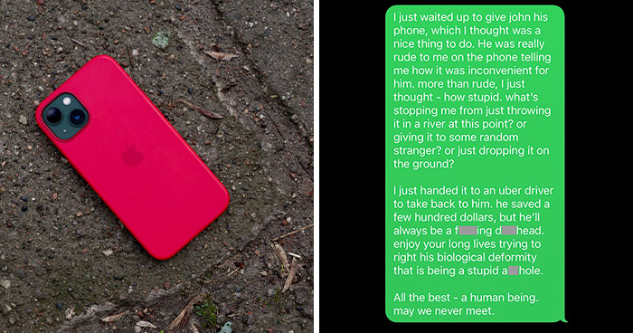 Man Wishes He’d Thrown Phone In The Gutter Instead Of Returning It To Thankless Owner