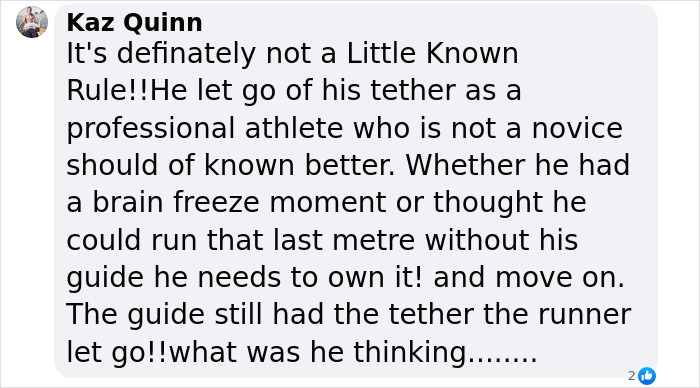 &ldquo;Rules Are Too Harsh&rdquo;: Blind Paralympic Runner Stripped Of Bronze Medal Due To A Technicality