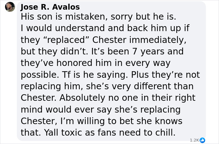 Chester Bennington&rsquo;s Son Calls Out Linkin Park For Replacing His Father With Controversial Singer