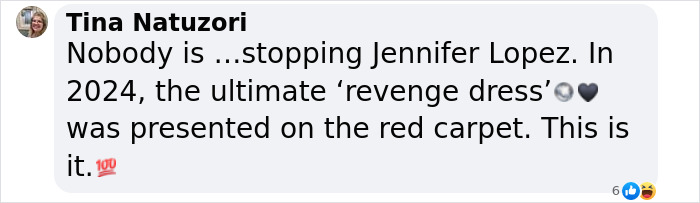 "Tasteless Dress": People React To Jennifer Lopez’s Revenge Dress At Ben Affleck’s Film Premiere "Tasteless Dress": People React To Jennifer Lopez’s Revenge Dress At Ben Affleck’s Film Premiere