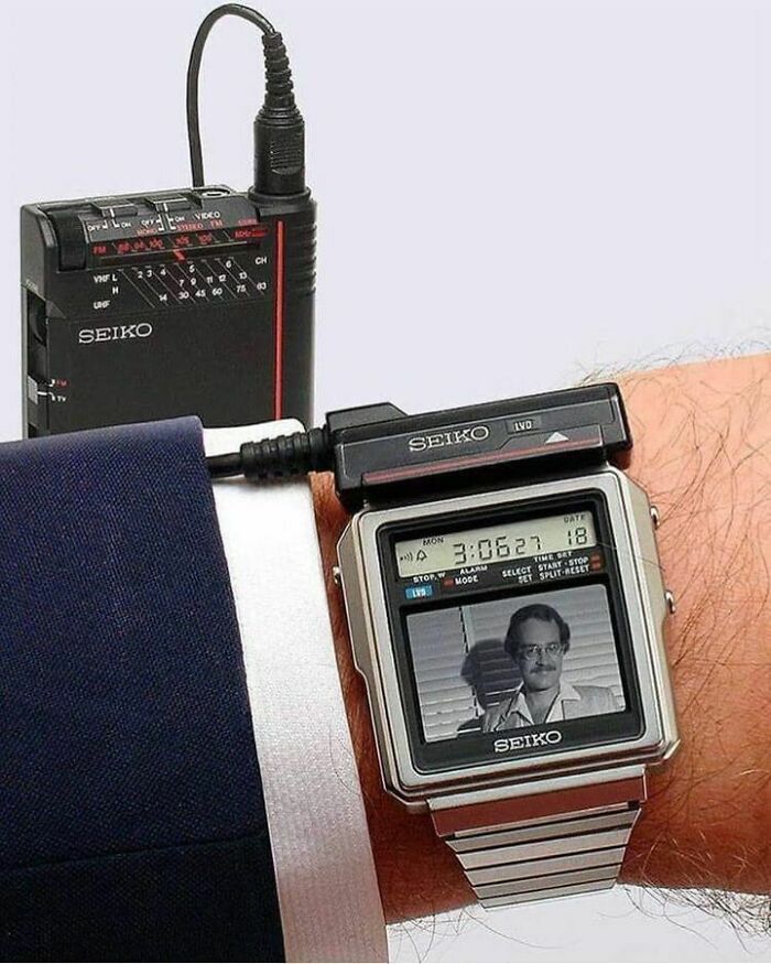 Seiko TV Watch From 1982