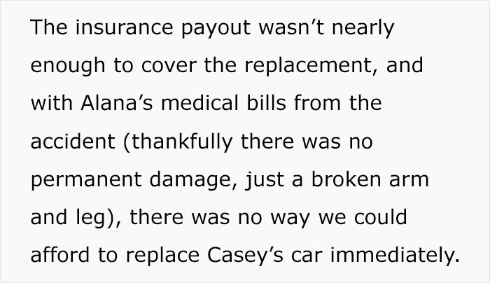 Girl Rejects Family’s Apology After Sister Wrecks Her Car, Gives Parents An Ultimatum Girl Rejects Family’s Apology After Sister Wrecks Her Car, Gives Parents An Ultimatum