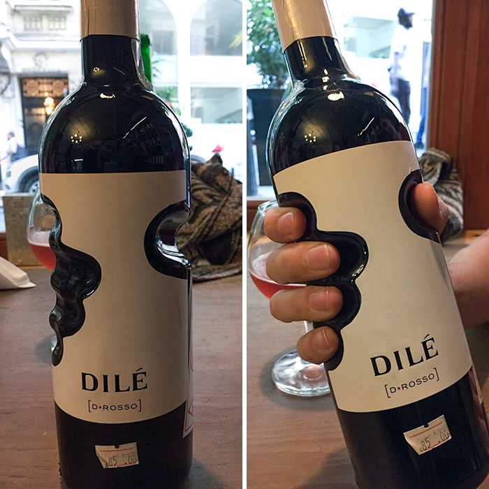This Hand-Friendly Wine Bottle