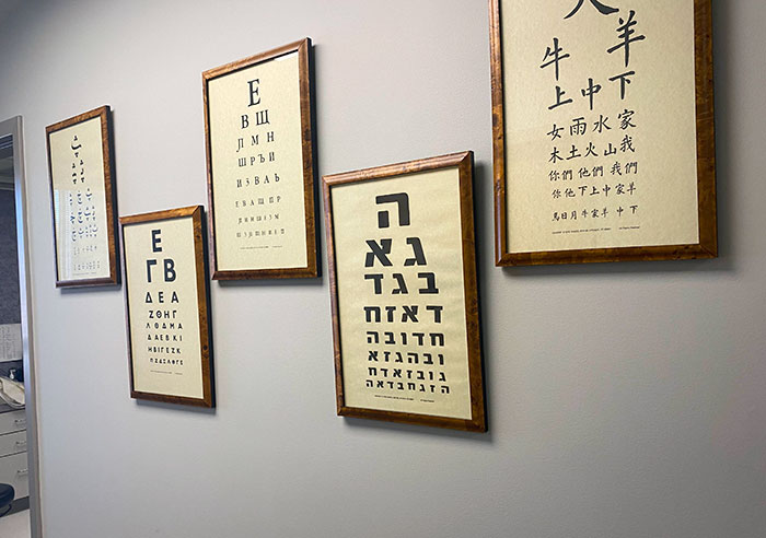 My Eye Doctor's Place Has Eye Exams In Different Languages