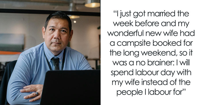 Boss Rages After Guy Spends Weekend With Newly-Married Wife Rather Than Coworkers, He Quits