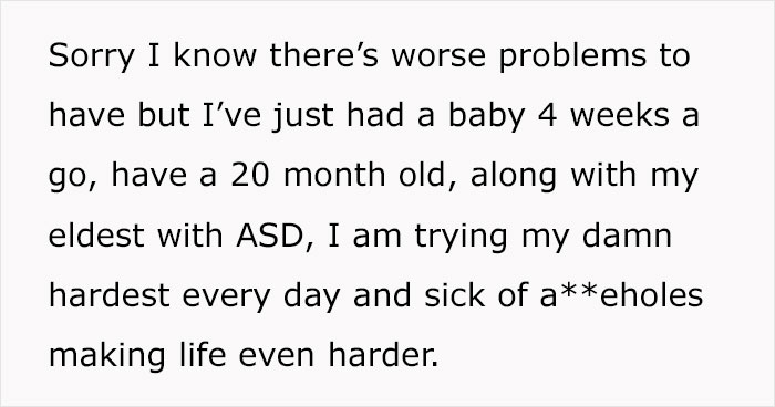Woman Keeps Blocking Driveway For Mom Of Autistic Kid Who Can't Walk, She Finally Loses It Woman Keeps Blocking Driveway For Mom Of Autistic Kid Who Can't Walk, She Finally Loses It