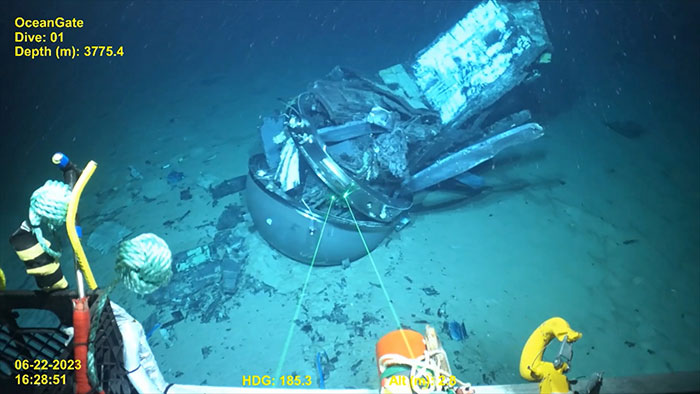 Chilling New Footage Of OceanGate Titan Debris Gives Major Clue To Ongoing Investigation