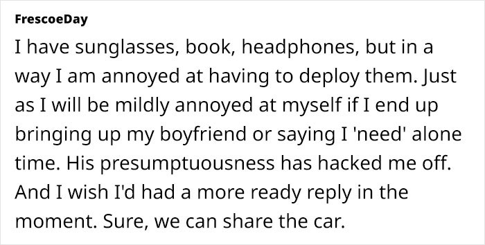 “I Don’t Want To Snap But I May”: Woman Aghast After Guy Invites Himself To Her Solo Day Out “I Don’t Want To Snap But I May”: Woman Aghast After Guy Invites Himself To Her Solo Day Out