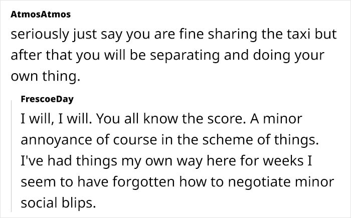 “I Don’t Want To Snap But I May”: Woman Aghast After Guy Invites Himself To Her Solo Day Out “I Don’t Want To Snap But I May”: Woman Aghast After Guy Invites Himself To Her Solo Day Out