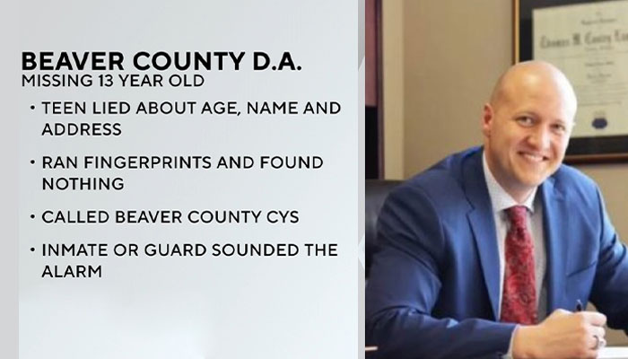 "Good Lesson": Missing Girl, 13, From Pittsburgh Found In Adult Prison After Shoplifting Arrest "Good Lesson": Missing Girl, 13, From Pittsburgh Found In Adult Prison After Shoplifting Arrest