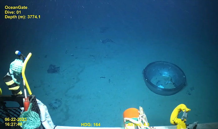 Chilling New Footage Of OceanGate Titan Debris Gives Major Clue To Ongoing Investigation