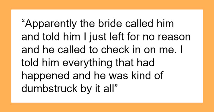 Bride And Groom Conspire To Hook Up MOH And Best Man, Disgusted, She Bails On Wedding