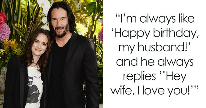 Keanu Reeves Calls Winona Ryder His “Wife” After Their “Dracula” Wedding Turns Out To Be Real