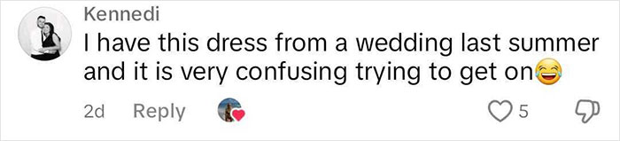 Woman Horrified To Realize Her Bridesmaid Dress Was On Backward “All Day” Woman Horrified To Realize Her Bridesmaid Dress Was On Backward “All Day”