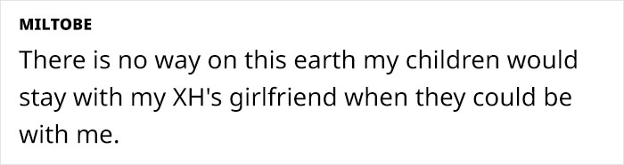 Woman Is Confused As Ex’s 29YO GF Is Being Mean To Her And Thinks She Has Equal Say About Parenting Woman Is Confused As Ex’s 29YO GF Is Being Mean To Her And Thinks She Has Equal Say About Parenting