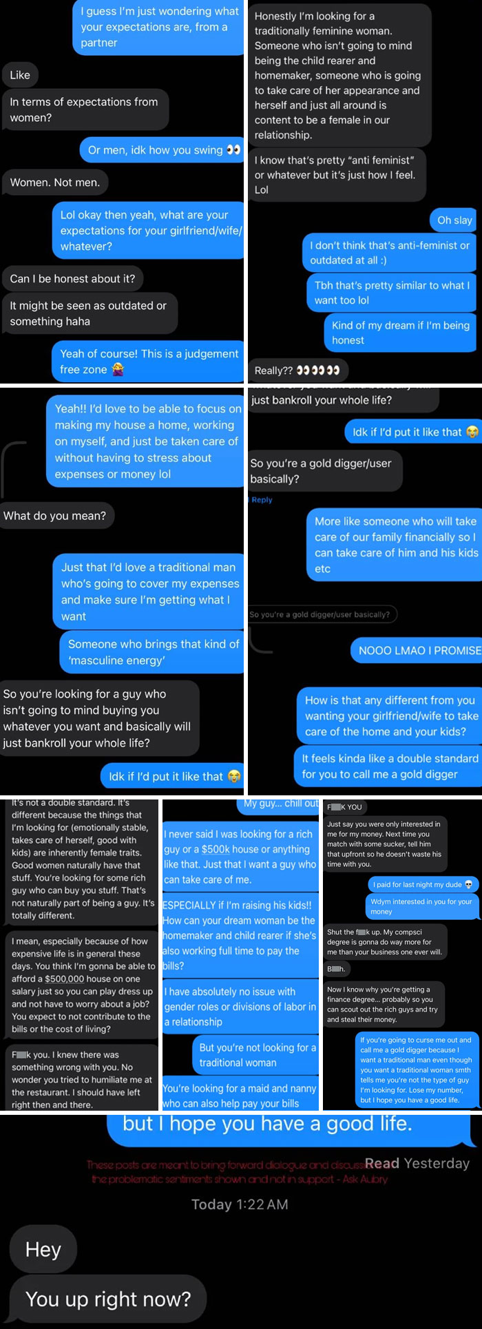 The Problem With A Lot Of Dudes Who Want A Trad-Wife Is That They Refuse To Be A Traditional Husband