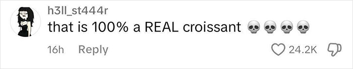 Stunned Woman Takes A Bite Out Of Her Temu Croissant Lamp, Turns Out &ldquo;It&rsquo;s Literally Food&rdquo;