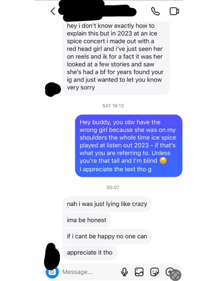 Man&rsquo;s Attempt To Ruin Relationship Brutally Backfires As He Sends &lsquo;Hey Girl&rsquo; Text To Boyfriend