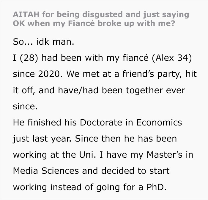 Fianc&eacute; Says He Hates Everything About His Partner, She Just Says &lsquo;Okay&rsquo; And He Totally Loses It 