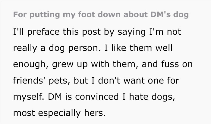 Woman&rsquo;s Mother Insists On Ludicrous Requirements For Untrained Dog, She Takes To The Web To Vent