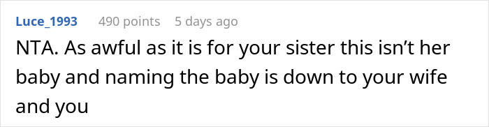 Woman Wants To Name Brother&rsquo;s Baby, Cries After Getting A Reality Check