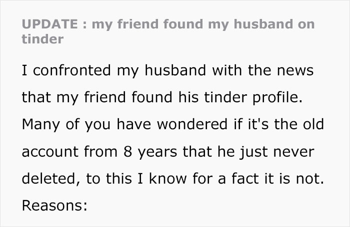 Pregnant Wife’s Friend Exposes Man’s Double Life, He Scrambles To Explain His Active Tinder Profile Pregnant Wife’s Friend Exposes Man’s Double Life, He Scrambles To Explain His Active Tinder Profile