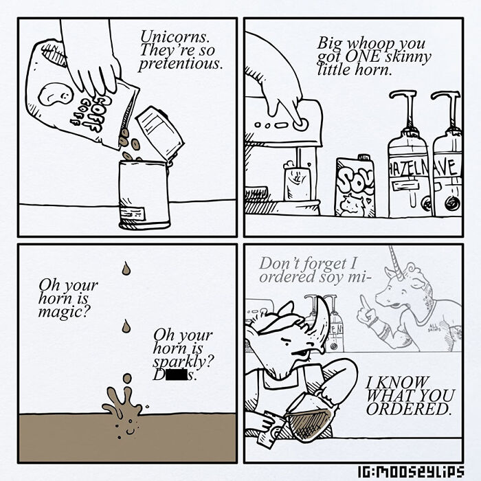 Discovering Moosey Lips: The Darkly Humorous World Of An Instagram Comic Artist