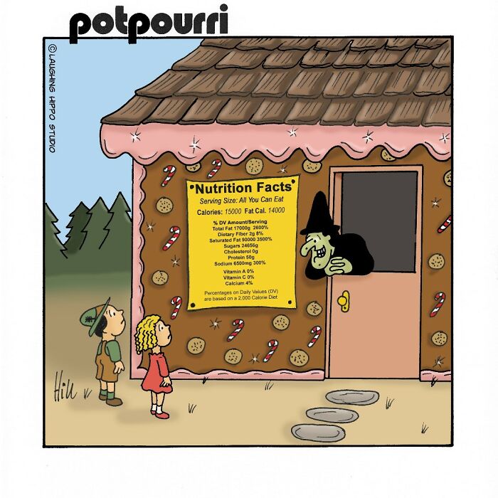 Witty One-Panel Comics By "Laughing Hippo Studio" (Halloween Edition)