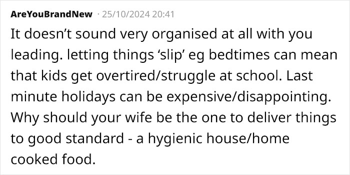 Husband Thinks Wife Is Exaggerating Her 'Mental Load': "Seriously Annoyed" Husband Thinks Wife Is Exaggerating Her 'Mental Load': "Seriously Annoyed"