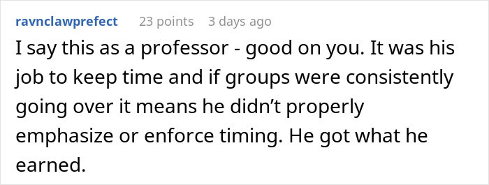 Students Turn Professor's Strict Scheduling Rules Against Him In Perfectly Timed Move