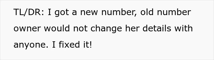 Woman Refuses To Change Her Phone Number, Current Owner Starts Making Her Life Hell Woman Refuses To Change Her Phone Number, Current Owner Starts Making Her Life Hell