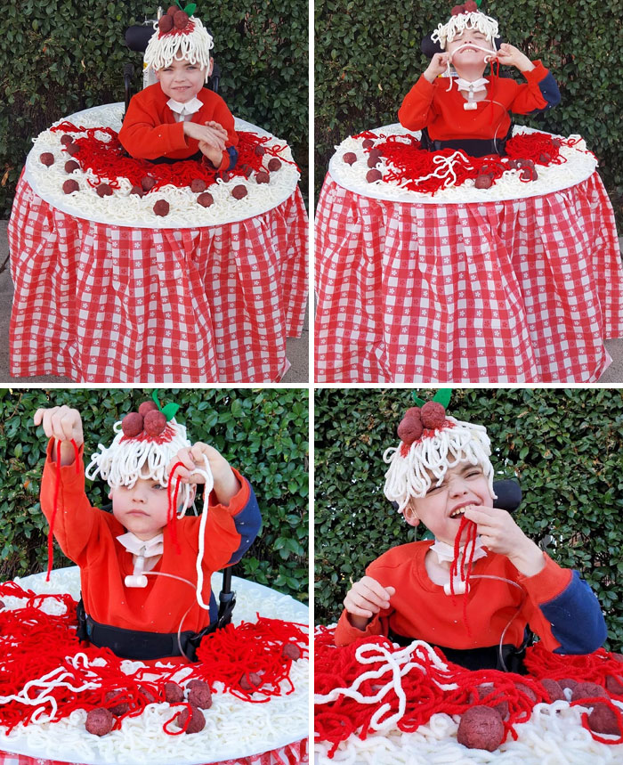 Feliz Halloween de parte de esta albóndiga