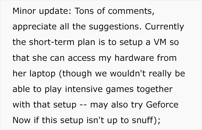 "The Consequences Only Really Became Clear Today": Woman Lets Her GF Use Her PC, Regrets It "The Consequences Only Really Became Clear Today": Woman Lets Her GF Use Her PC, Regrets It