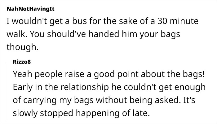 Woman Livid As Her Walking-Obsessed Partner Doesn't Let Her Take Bus, She Finally Snaps